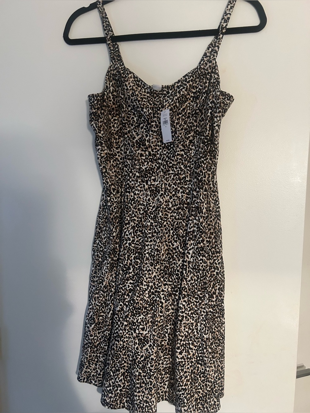NWT Cotton Leopard Sundress